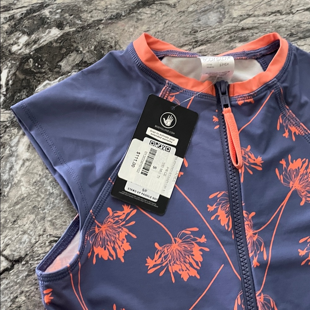 Body Glove Women's One Piece stand Up Paddle Suit  - MultiColor, UPF 50 NWT - Picture 5 of 6